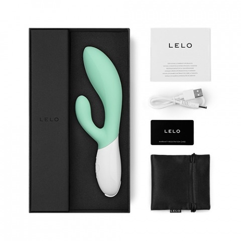 Lelo Ina 3 Rabbit Xanh Lá G-Point 10 Chế Độ