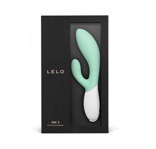 Lelo Ina 3 Rabbit Xanh Lá G-Point 10 Chế Độ