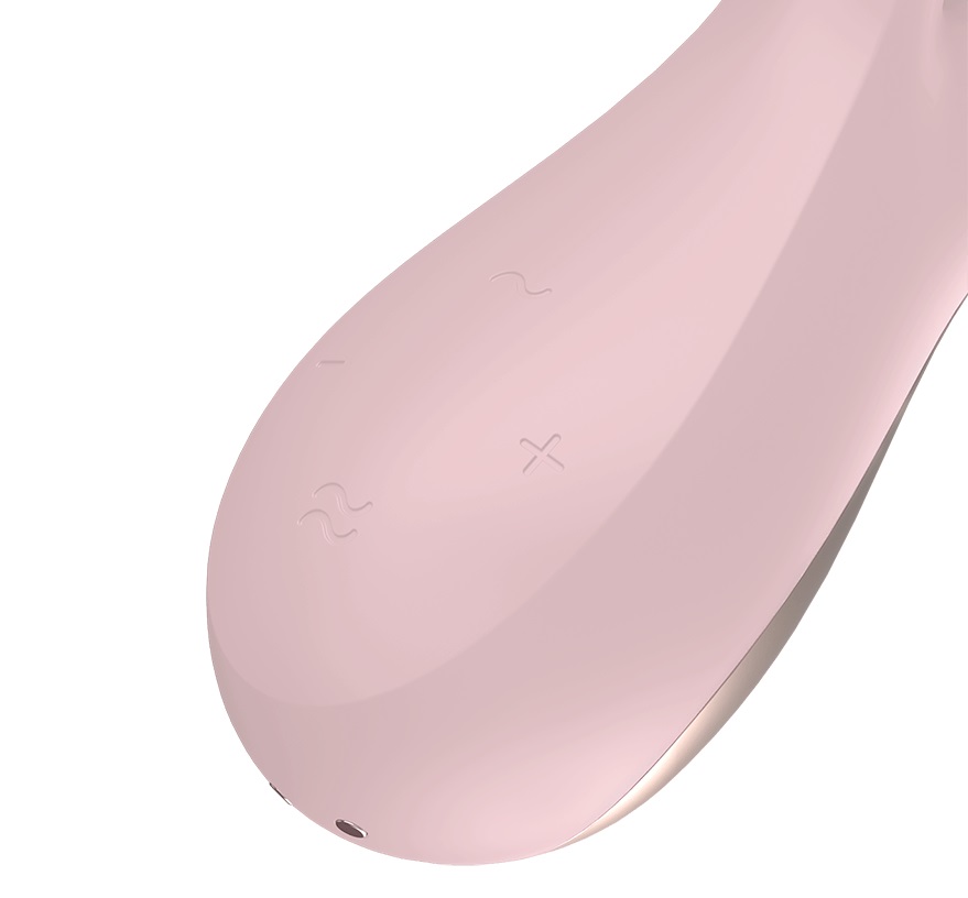 Satisfyer Rabbit Flex Hồng 20cm Rung Đôi Điểm G