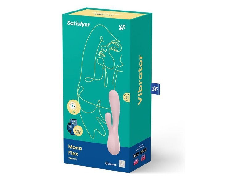 Satisfyer Rabbit Flex Hồng 20cm Rung Đôi Điểm G