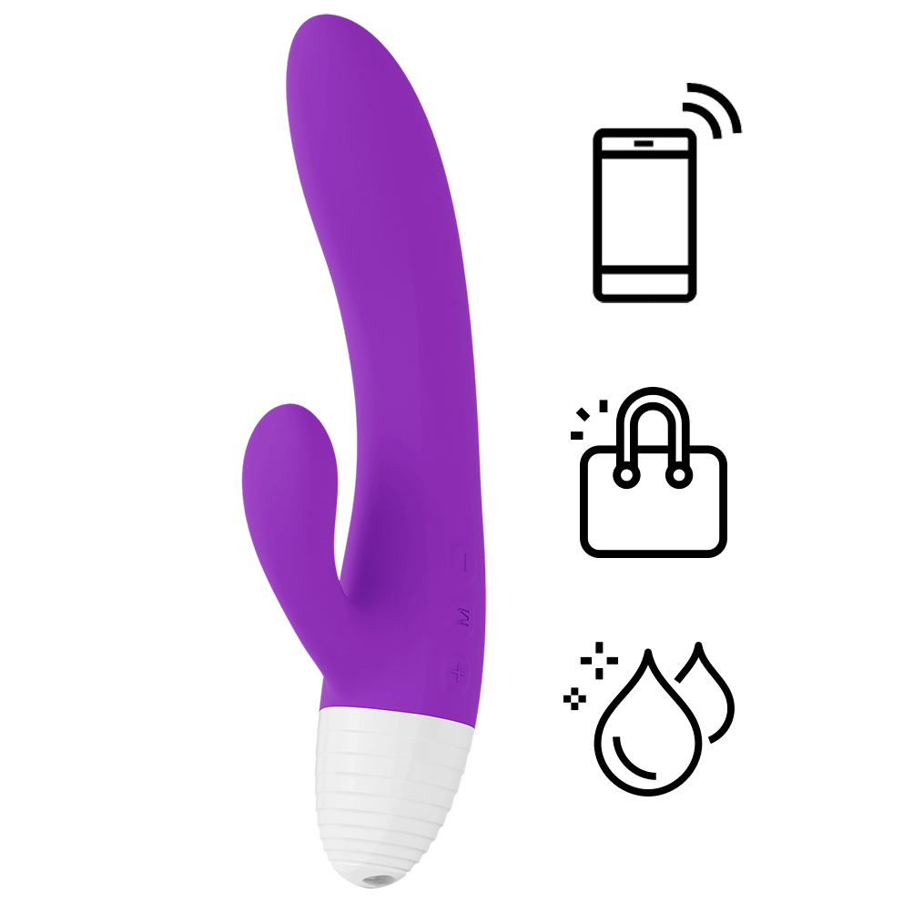 Lelo Kaya APP Rabbit Tím Rung Thủy Phù Cao Cấp