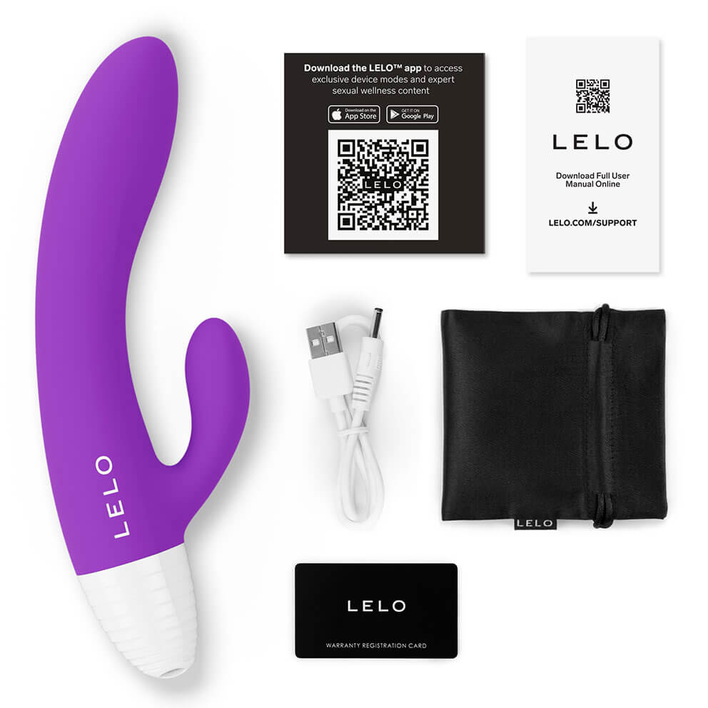 Lelo Kaya Rabbit Tím APP Thủy Phù Rung Cao Cấp Thụy Điển