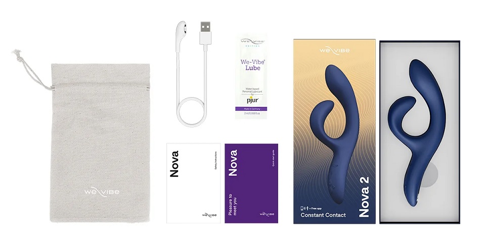 We-Vibe Nova 2 Xanh Đen G-Point Rung Mạnh Đột Phá