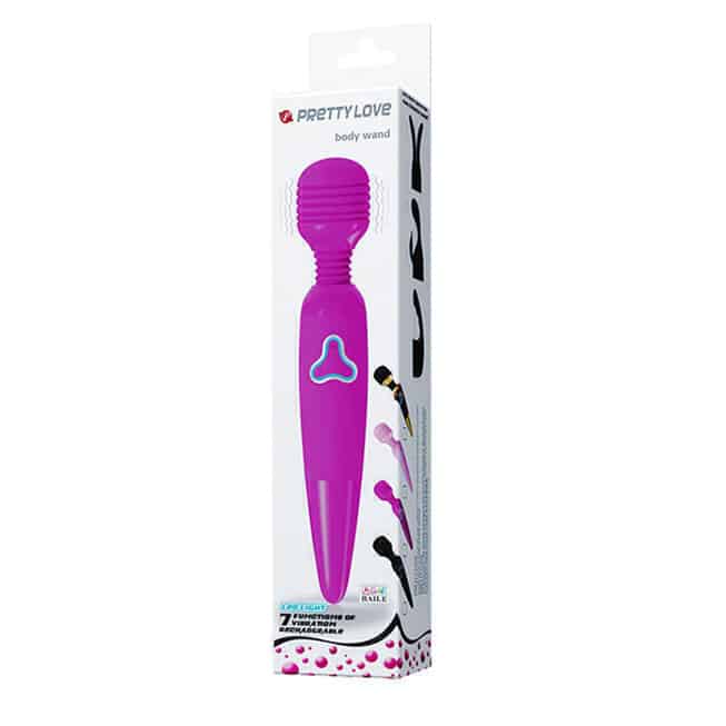 Pretty Love Flirtatious Wand Fucsia Rung Mạnh Chống Nước