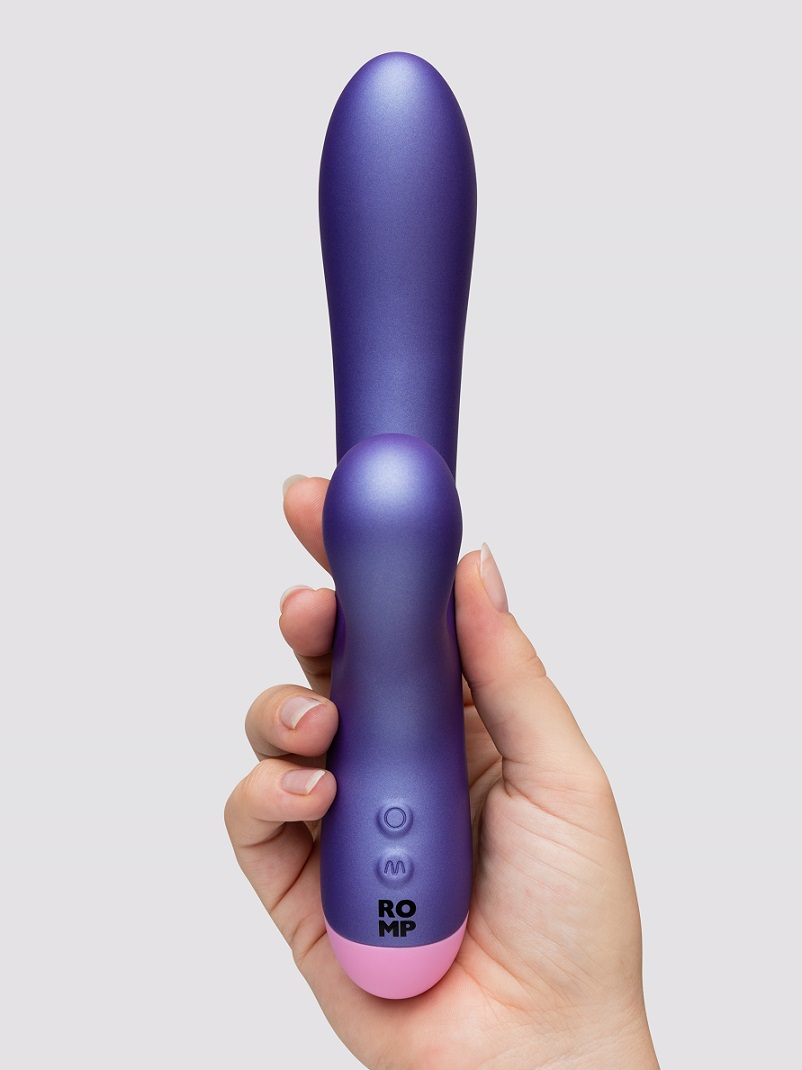 Rabbit Romp Pulse Tím Hút G Spot Khoái Lạc Kép