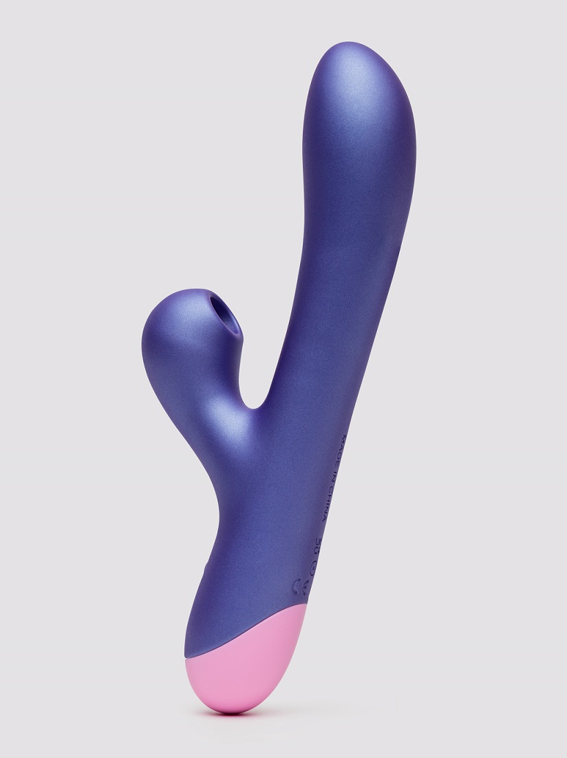 Rabbit Romp Pulse Tím Hút G Spot Khoái Lạc Kép