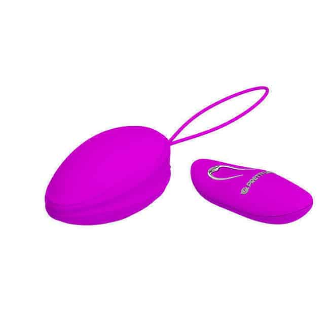 Trứng Rung Pretty Love Hyper Tím Remote Siêu Mạnh