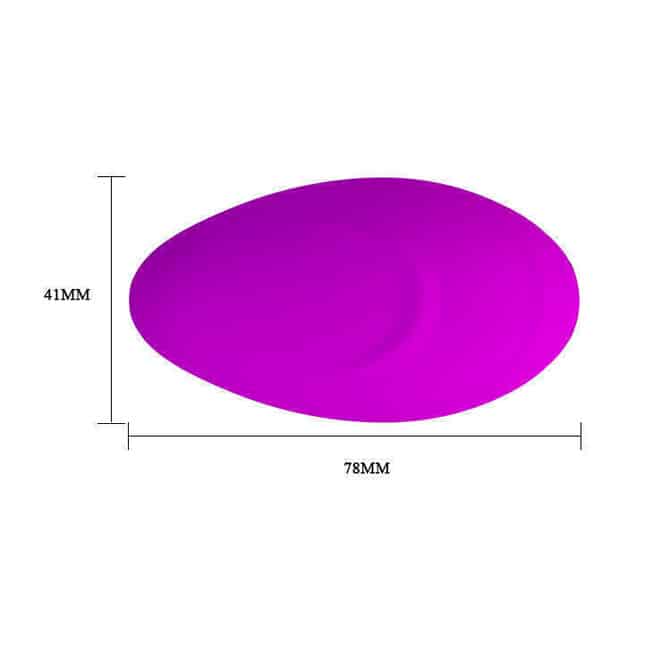 Trứng Rung Pretty Love Hyper Tím Remote Siêu Mạnh
