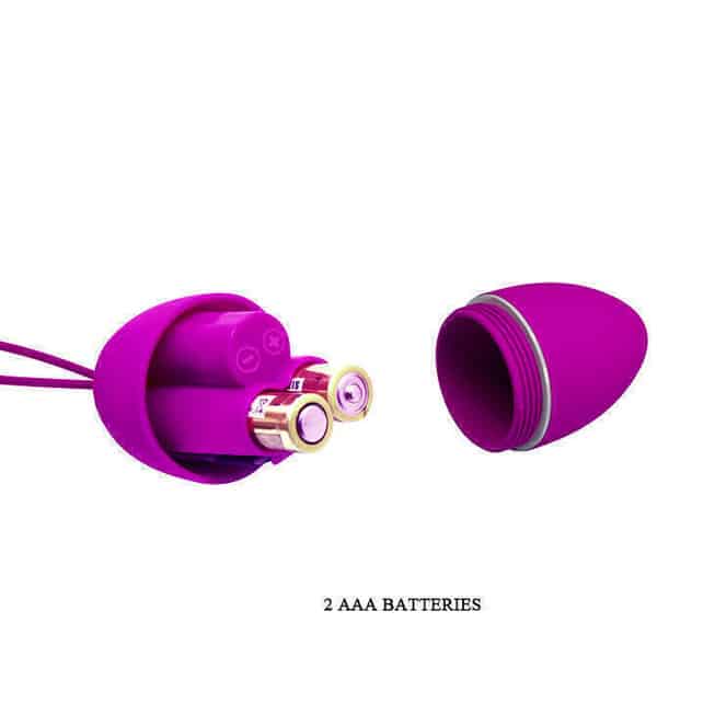 Trứng Rung Pretty Love Hyper Tím Remote Siêu Mạnh