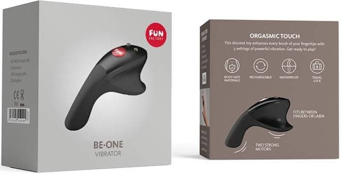 Mini Vibe Fun Factory Be.One Đen Linh Hoạt 7.4cm