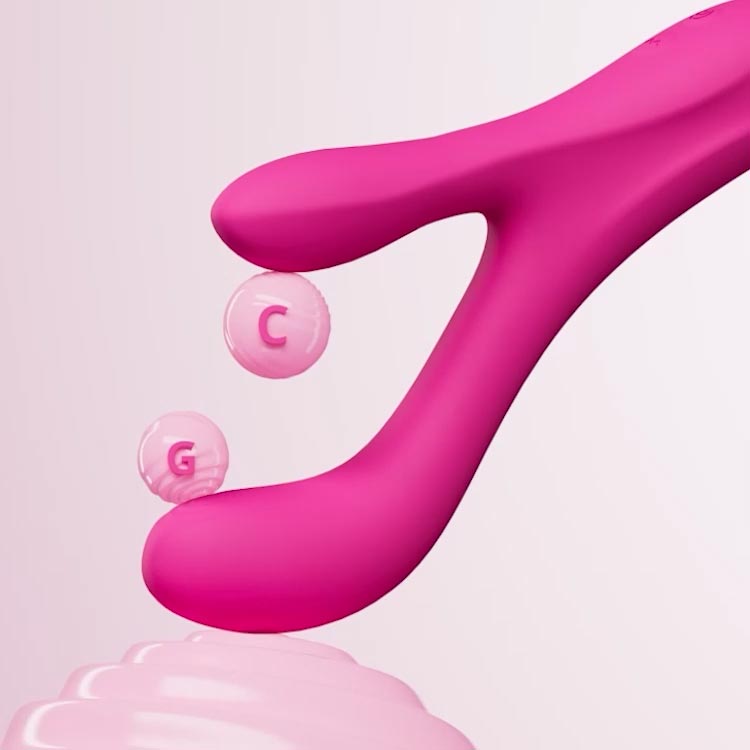 Lovense Osci 3 Rabbit G-spot Clit Rung App Mạnh Mẽ