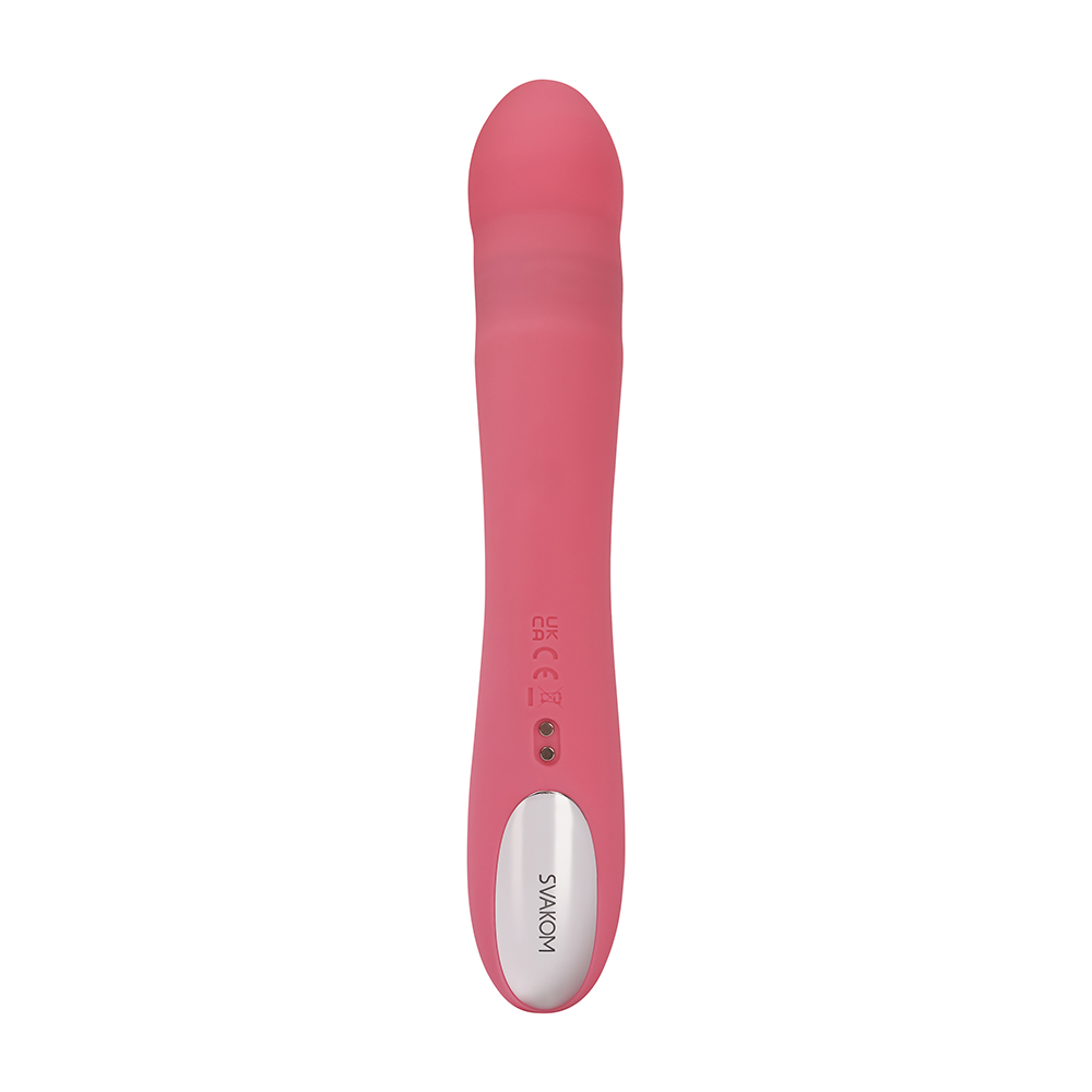 SVAKOM Avery thỏ đẩy hồng 19cm lấp đầy khoái lạc