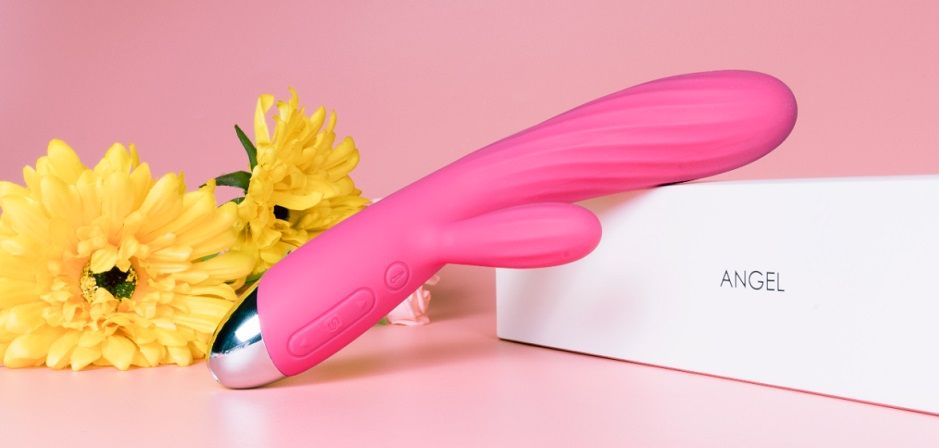 Angel Rabbit SVAKOM Rung Nóng Đỏ G-Spot Đôi Siêu Sướng