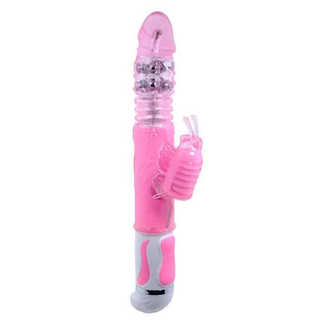 Baile Butterfly Rabbit Rotate Vibe Hồng 30.5cm Mạnh
