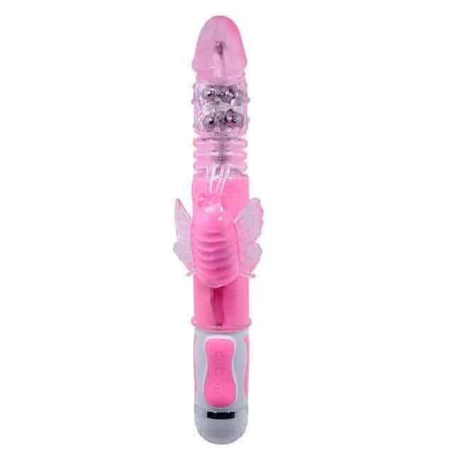 Baile Butterfly Rabbit Hồng 30.5cm Rotate Mạnh Mẽ