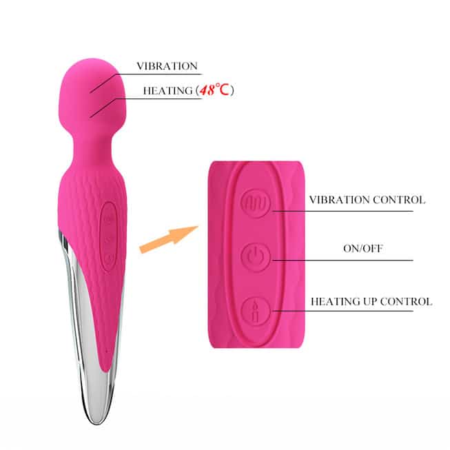 Vibro Pretty Love Antony Hồng Nóng 7 Chế Độ
