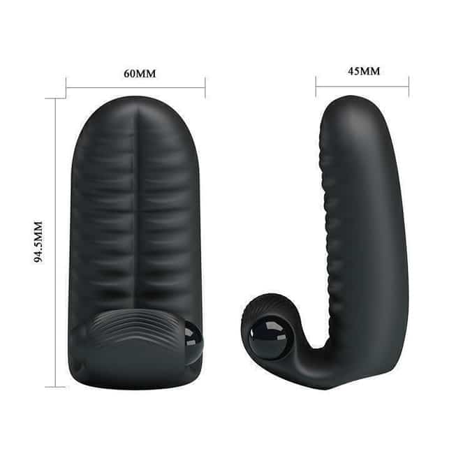 Pretty Love Abbott Vibro Ngón Tay Đen Kích G Siêu Đỉnh