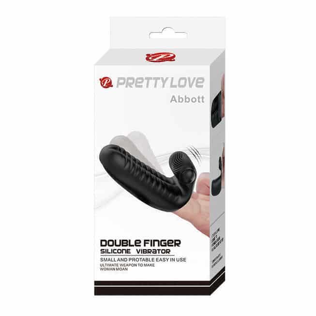 Pretty Love Abbott Vibro Ngón Tay Đen Kích G Siêu Đỉnh