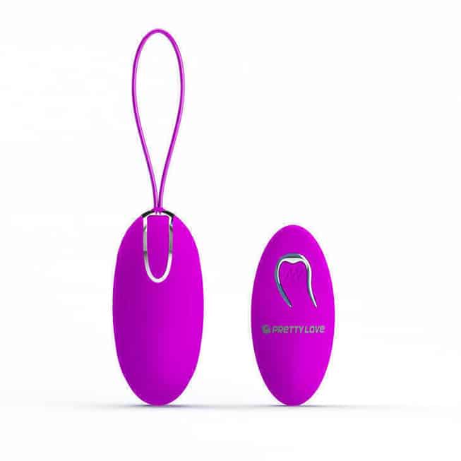 Pretty Love Jacqueline Trứng Rung Fucsia Từ Xa Đỉnh