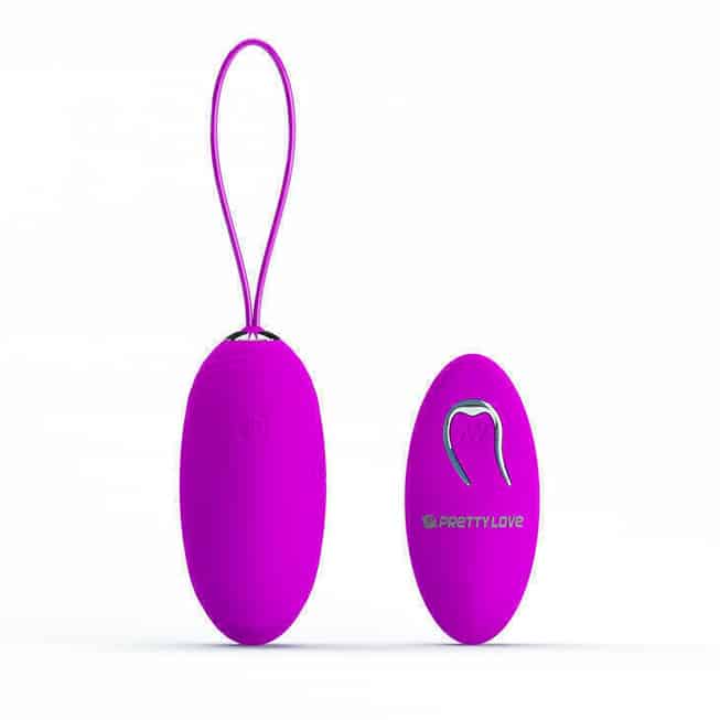 Pretty Love Jacqueline Trứng Rung Fucsia Từ Xa Đỉnh