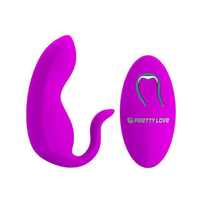 Vibro Cặp Pretty Love Tím Pú Tốc Đeo Thoải Mái