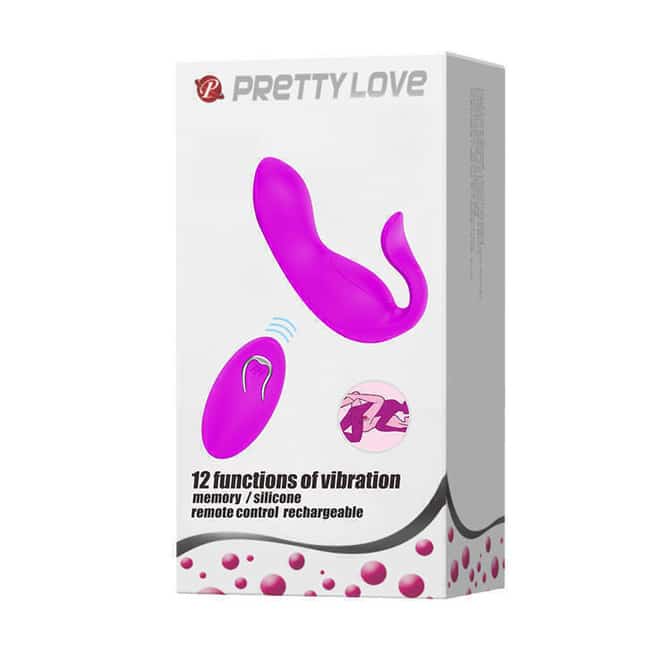 Vibro Cặp Pretty Love Tím Pú Tốc Đeo Thoải Mái