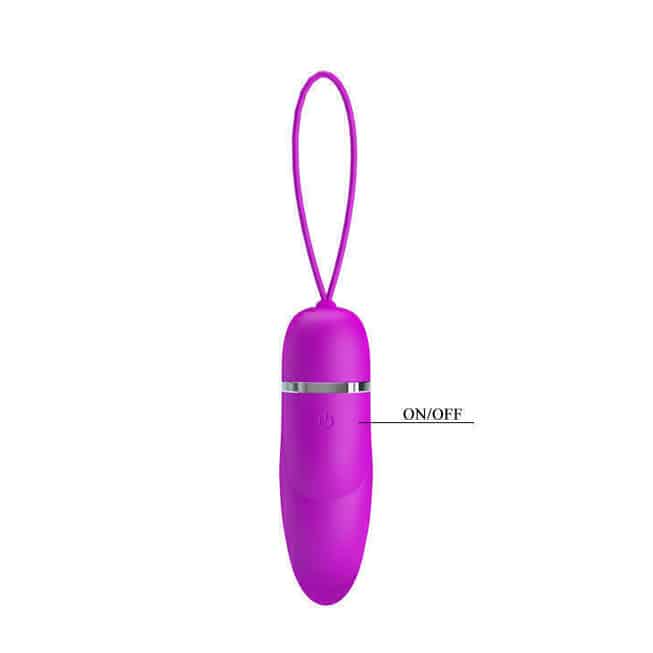 Pretty Love Edwina trứng rung fuchsia silicone