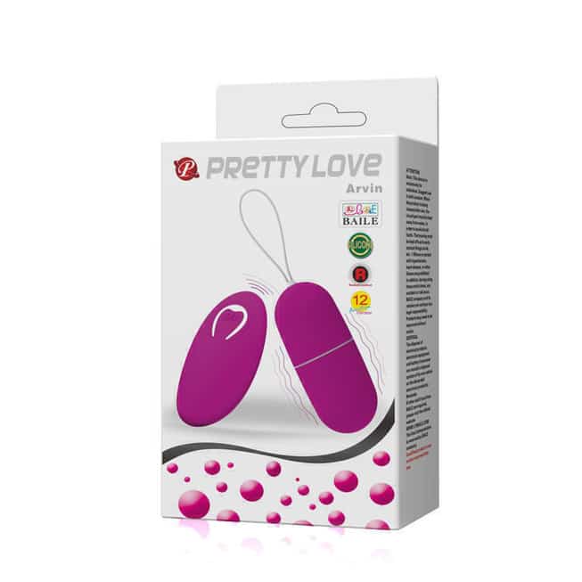 Trứng Rung Pretty Love Arvin Hồng Remote Mê Hoặc