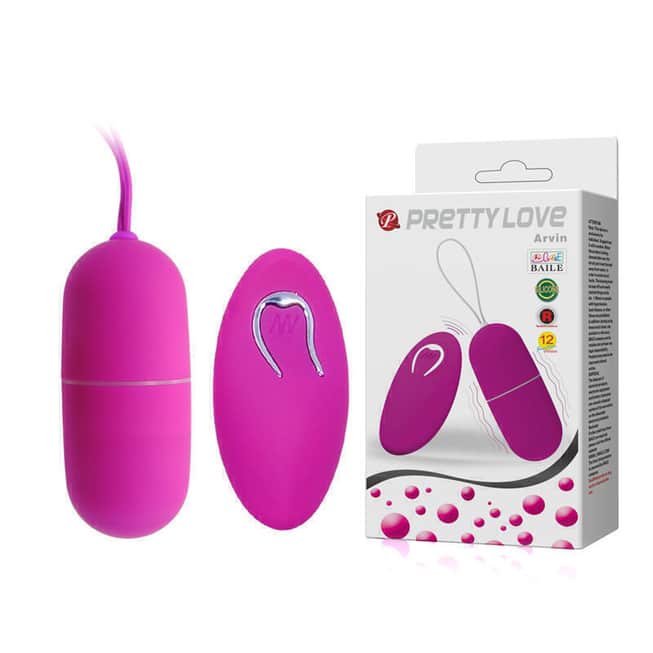 Pretty Love Arvin Trứng Rung Hồng Điều Khiển