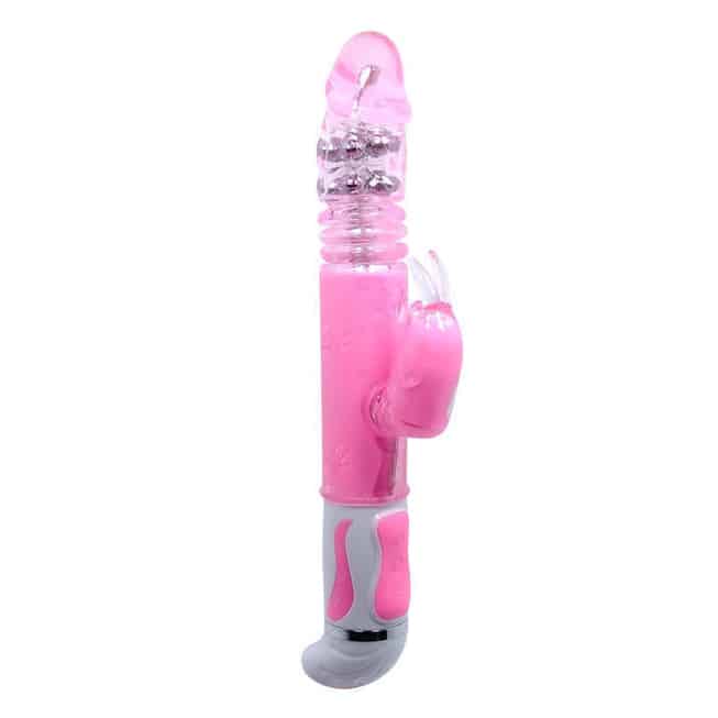 Baile Fascination Rabbit Rung Quay Hồng 15cm Mạnh
