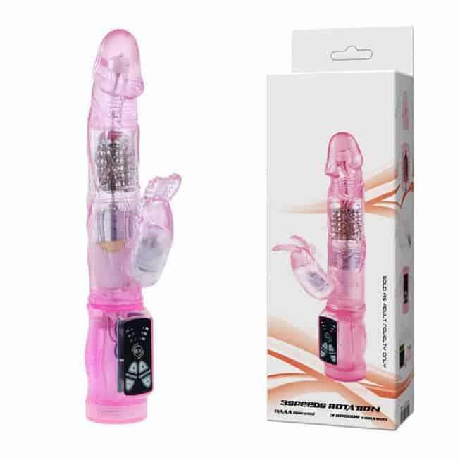 Baile Lover Rotary Clit Vibro Hồng Quay Tròn Khoái Lạc Đỉnh