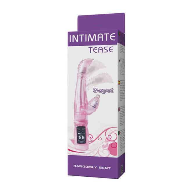 Baile Tease Rung Cứng Dẻo Tím G+Klit 11cm