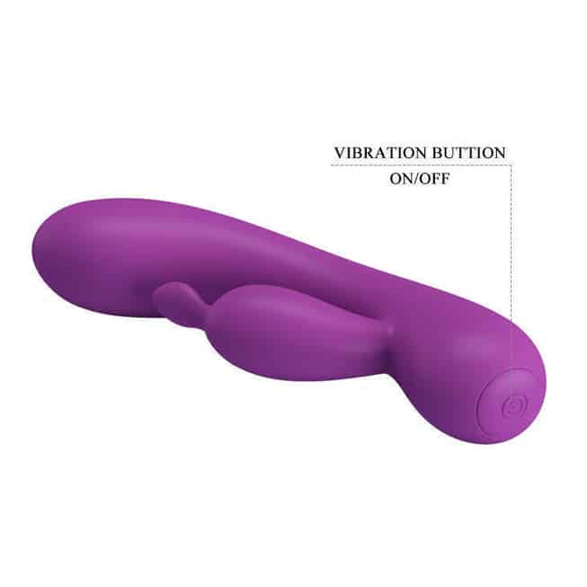 Rabbit Pretty Love Grace Tím 16.5cm Đa Rung Thỏa Mãn