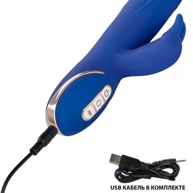 Jack Rabbit Xoay Bóng Xanh CalExotics Đa Năng Khoái Cảm Đỉnh