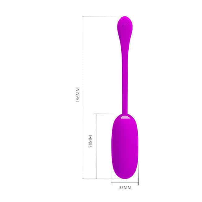 PrettyLove Julius Yếu Trứng Rung Fucsia
