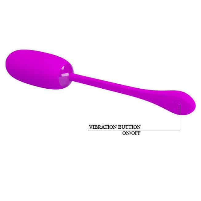PrettyLove Julius Trứng Rung Fucsia Mềm Đỉnh Cao
