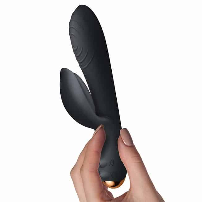 Vibrator Thỏ Rocks-Off Every Girl Đen 18cm Đỉnh Cao Nữ