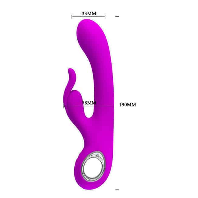 Pretty Love Hot Rabbit vibrator thỏ rung sưởi kích thích