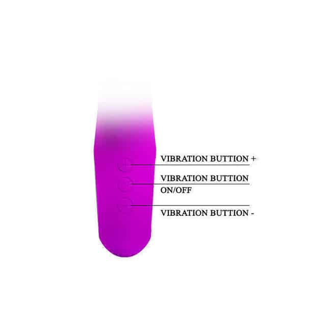 Pretty Love Hot Rabbit vibrator thỏ rung sưởi kích thích