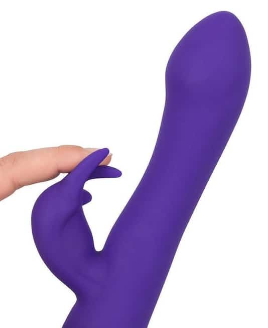 Rabbit Esquire Tím Đa Năng Rung Đấm Bóp Mạnh