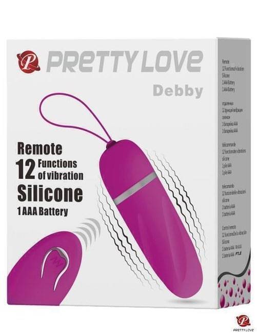 Pretty Love Debby Egg Rung Từ Xa Hồng Phục Gia