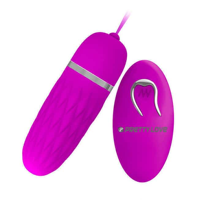 Vibro trứng Pretty Love Dawn tím remote khoái cảm cao