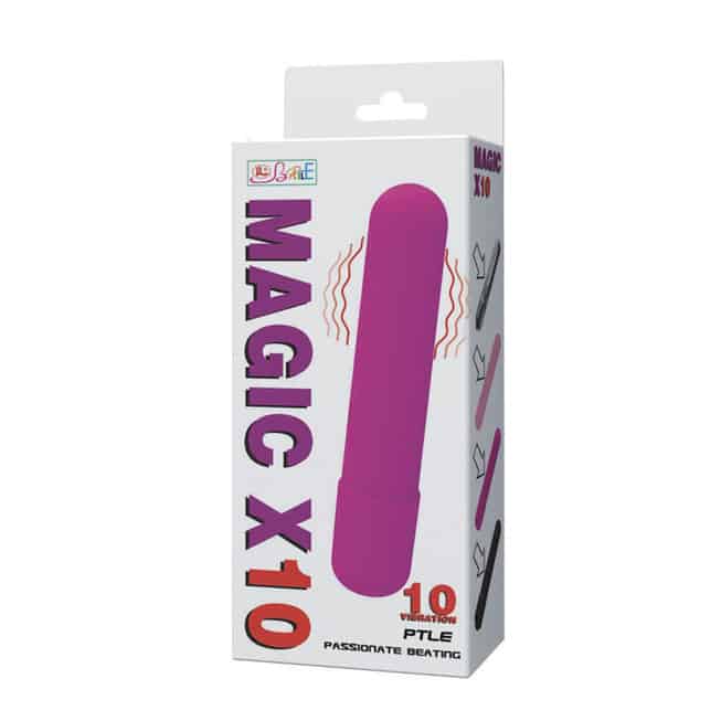 Baile Magic X10 Fuchsia Rung Mạnh Chống Nước