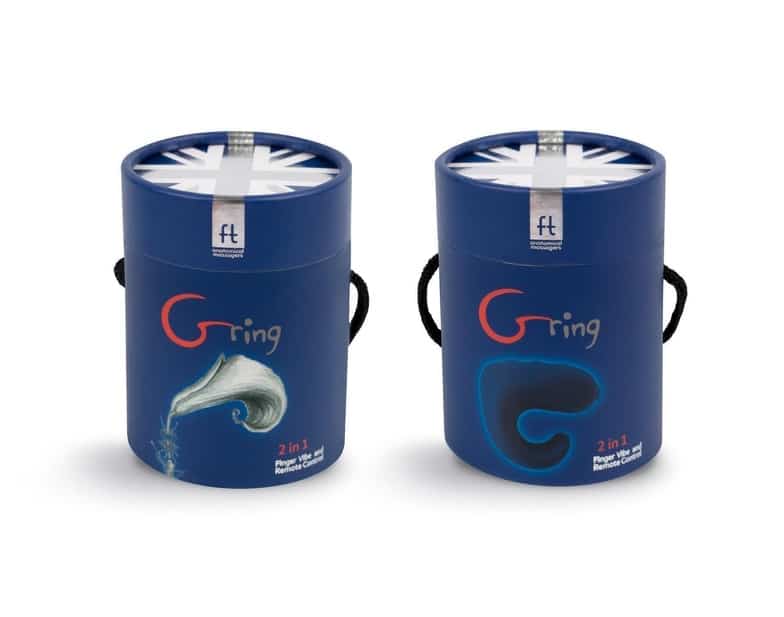 Gvibe Gring Mini Finger Vibe Xanh Di Động Mạnh