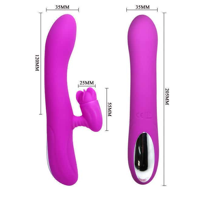 Pretty Love Buck Vật Rung Tím 13cm Đa Năng