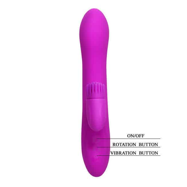 Pretty Love Elton Tím 13cm Rung Mượt Hấp Dẫn