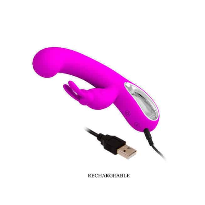Pretty Love Webb vibe cong fuchsia G-spot 15cm