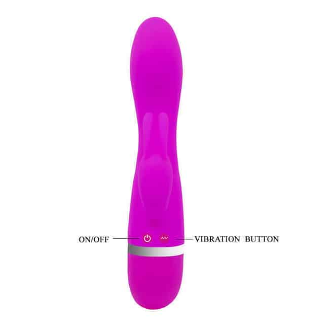 Freda Pretty Love Rabbit Hồng Tím Rung G-spot