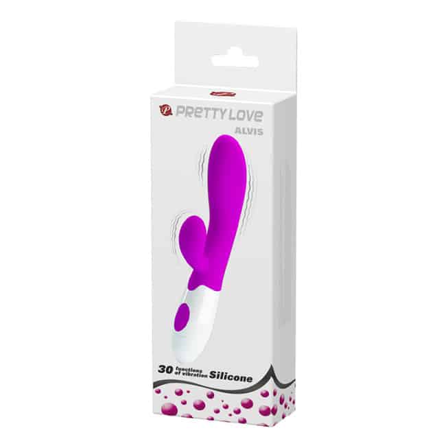 Pretty Love Alvis Vibrator 20.5cm Hồng Mịn Rung Điên Loạn