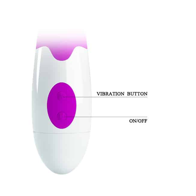 Pretty Love Alvis Vibrator 20.5cm Hồng Mịn Rung Điên Loạn